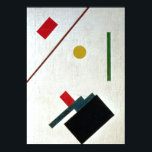 Suprematist Composition, 1915 Poster<br><div class="desc">Suprematist Composition,  1915 | by Kazimir Severinovich Malevich | Art Location: Museum of Art,  Tula,  Russia | Russian Artist | Image Collection Number: BAL89324</div>