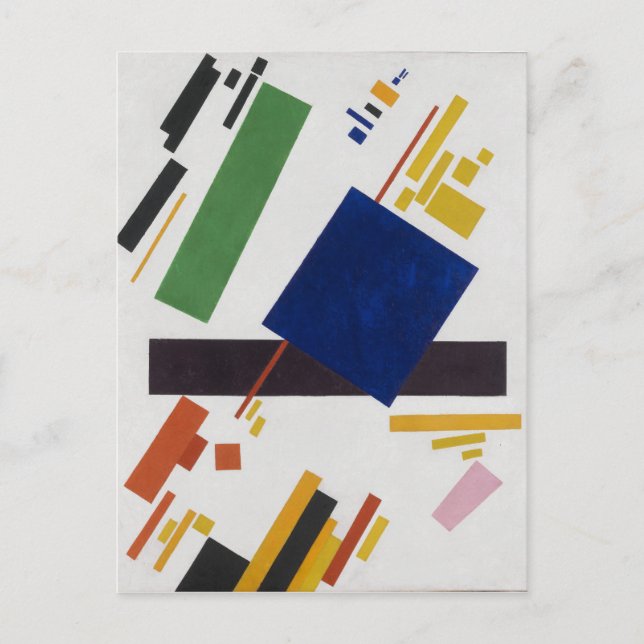 Suprematist Composition by Kazimir Malevich 1916 Postcard (Front)