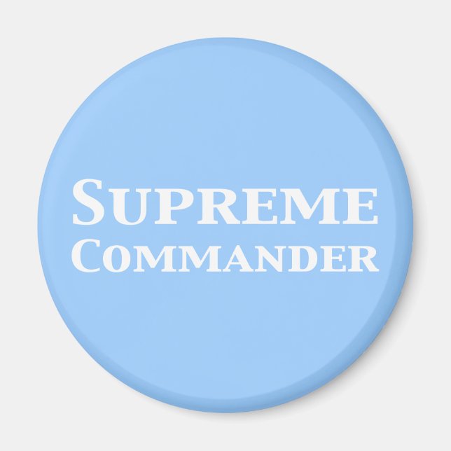 Supreme Commander Gifts Magnet (Front)