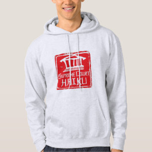 Supreme Court Haiku logo hoodie