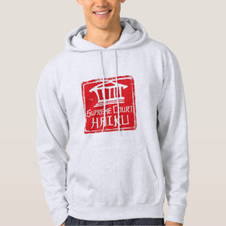Supreme Court Haiku logo hoodie