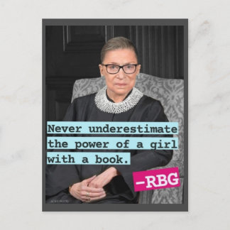 Supreme Court Justice Ruth Bader Ginsburg Postcard