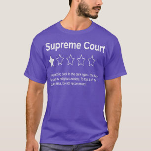 Supreme Court Review, One Star, Do Not Recommend P T-Shirt