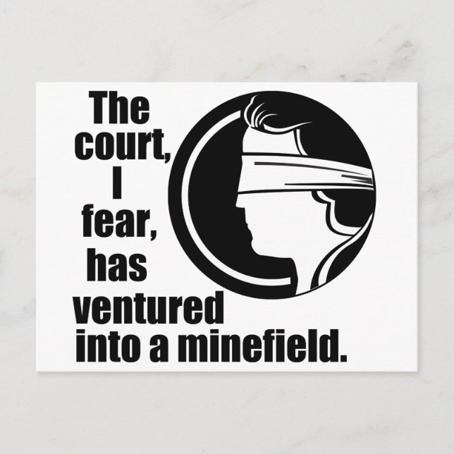 Supreme Court Ruth Bader Ginsburg Quote Postcard (Front)