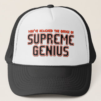 Supreme Genius Trucker Hat