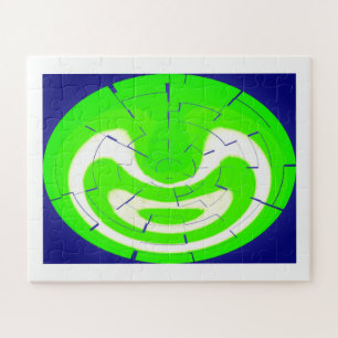 Supreme green art jigsaw puzzle