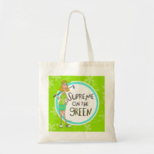 Supreme on the Green- Blonde Tote Bag