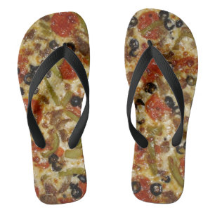 Supreme Pizza Thongs