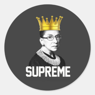 SUPREME RBG CLASSIC ROUND STICKER