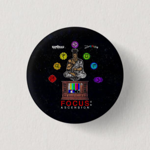 Supreme Royalty Ascension Focus Button (Blk/Multi)