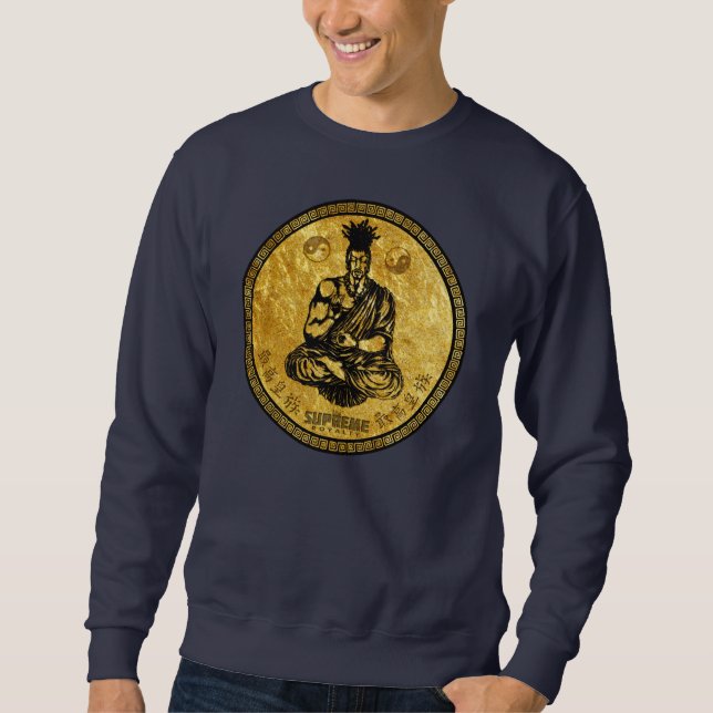Supreme Royalty First Buddhist Sweatshirt (Gold) (Front)
