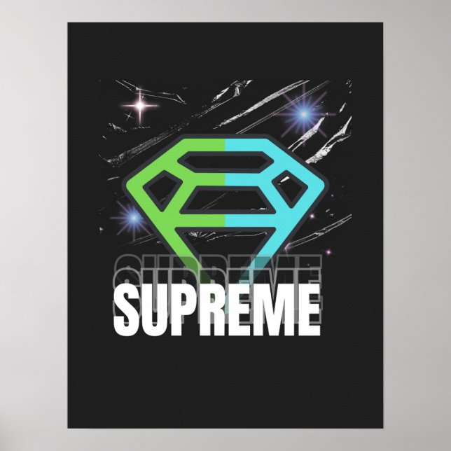 supreme  wall art design  (Front)