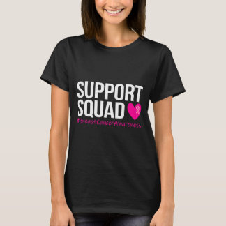 Suprt Squad Breast Cancer Awareness Month nk T-Shirt