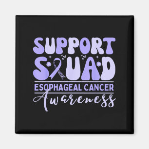 Suprt Squad Oesophageal Cancer Awareness Periwinkl Magnet