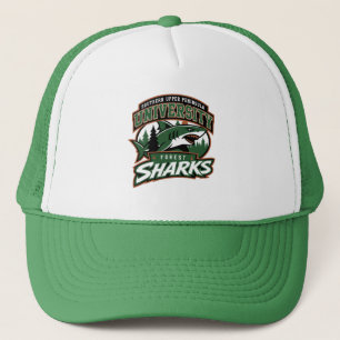 SUPU Forest Sharks Trucker Hat