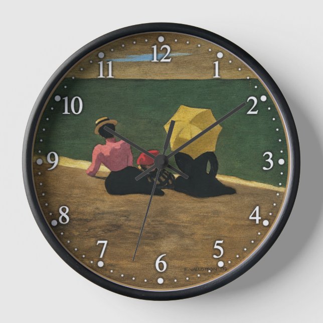 Sur la Plage Clock (Front)