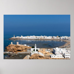 Sur town near Muscat - Oman Poster