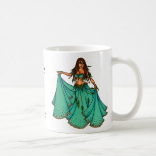Sura Middle Eastern Belly Dancer Coffee Mug