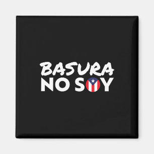 Sura No Soy Puerto Rico Flag I'm Not Garge Spanish Magnet