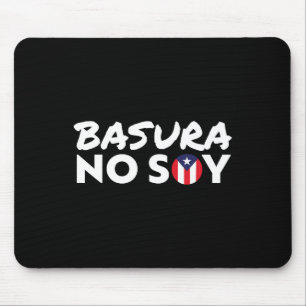 Sura No Soy Puerto Rico Flag I'm Not Garge Spanish Mouse Pad