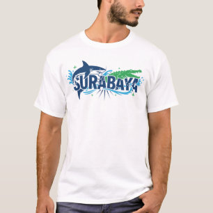 Surabaya T-Shirt – Bold Maritime City Name Graphic