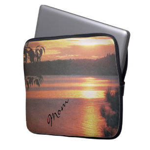 Sure as the Sun Sets Electronics Bag for Mom