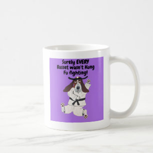 Surely EVERY Basset wasn't Kung Fu Fighting Mug
