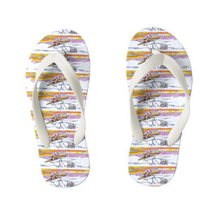Surf Alaska toddler flip flops
