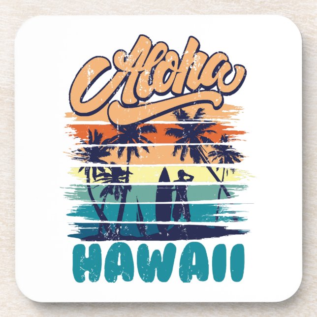 Surf - Aloha Hawaii Coaster (Front)