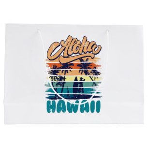 Surf - Aloha Hawaii Large Gift Bag
