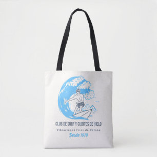 Surf and Ice Cube Club Tote Bag