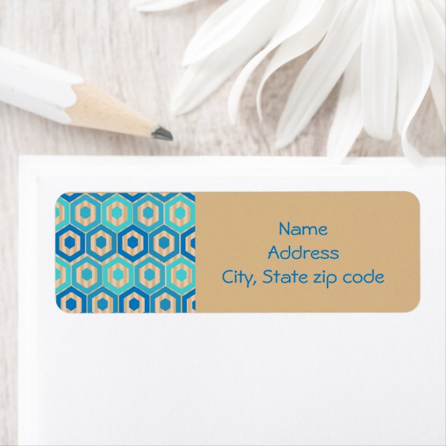 Surf and Sand  Return Address Label (Insitu)