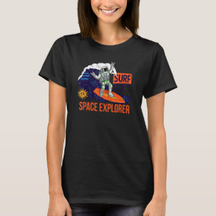 Surf Around The World Space Explorer T-Shirt