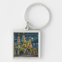 Surf Avenue View of Luna Park Entrance at