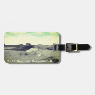 Surf Bathing, Sakonnet - Little Compton, RI Luggage Tag