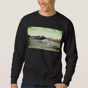 Surf Bathing, Sakonnet, RI (Warren's Point, LC) Sweatshirt