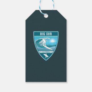 Surf Big Sur California Gift Tags