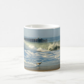 Surf Birds by M. Izzo - Playa del Rey Memories Coffee Mug