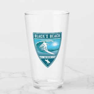 Surf Black's Beach San Diego Glass