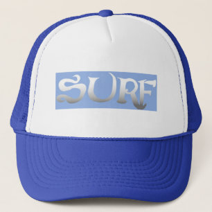 Surf blue hat