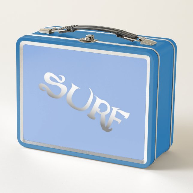 Surf blue lunchbox (Front)