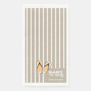 Surf Board Baby Shower Custom - Gender Neutral Napkin