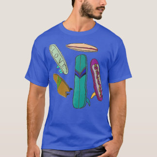 surf boards abstract view T-Shirt