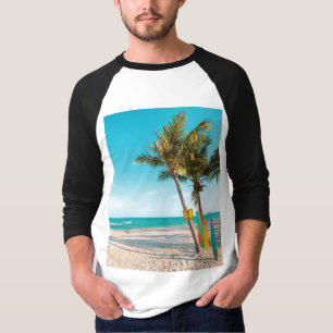 Surf boards on beach throw pillow T-Shirt