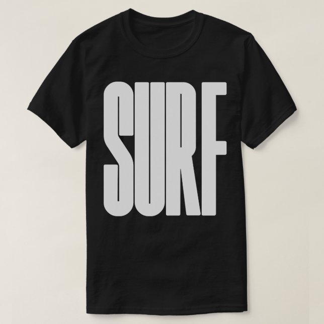 SURF Bold text T-Shirt (Design Front)