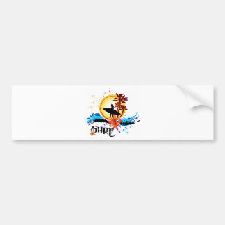 Surf Bumper Sticker