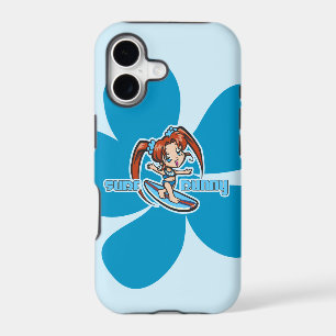 Surf Bunny Surfer Girl Cartoon
