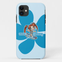 Surf Bunny Surfer Girl Cartoon