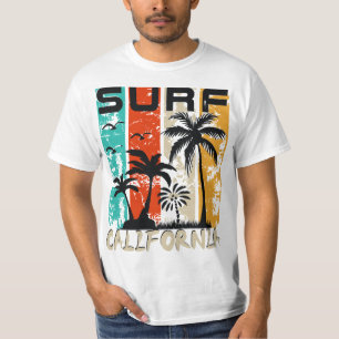 Surf California Bliss: Ride the Waves T-Shirt