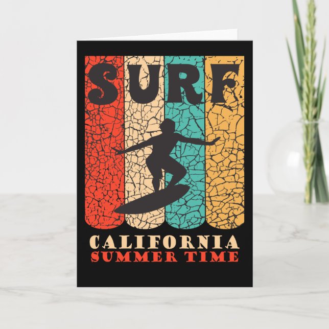 Surf California Card (Front)